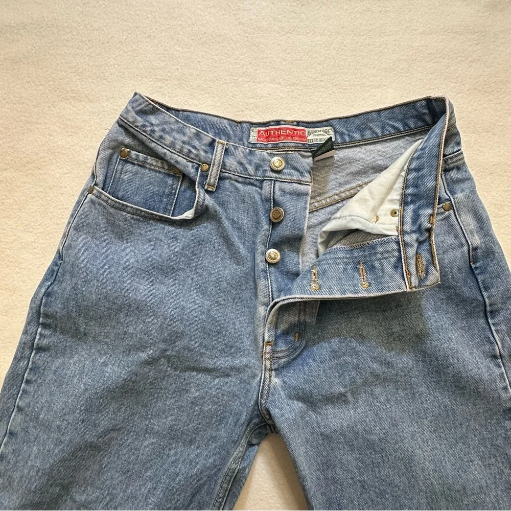 Vintage America Eagle Outfitters Jeans Button Fly Medium Wash Women’s 11/12‎